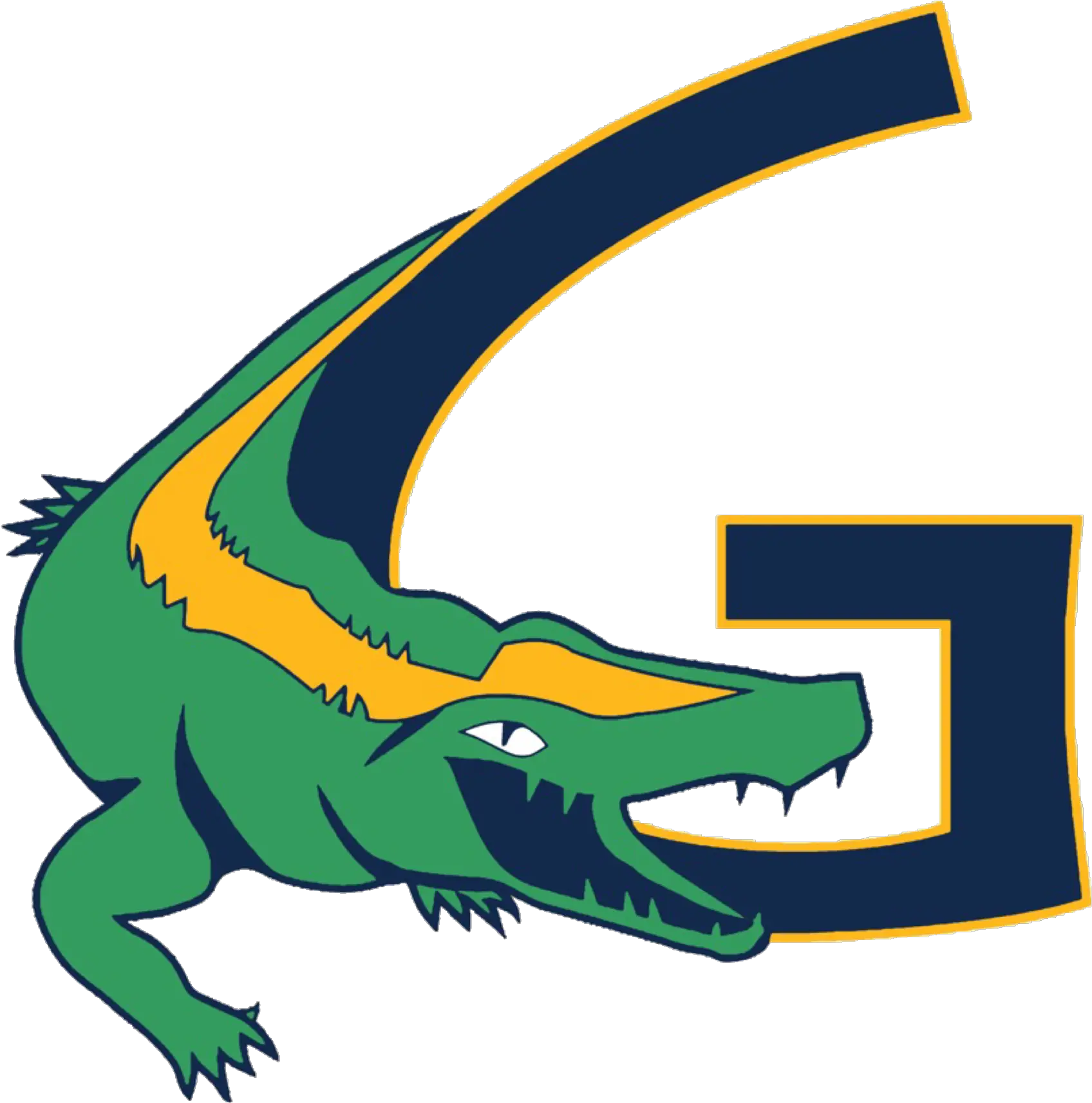  The Gautier Gators Gautier High School Logo Png Gator Logo Png