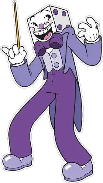  Boss Fights A To M Pantheon Tv Tropes Cuphead King Dice Png Jontron Icon