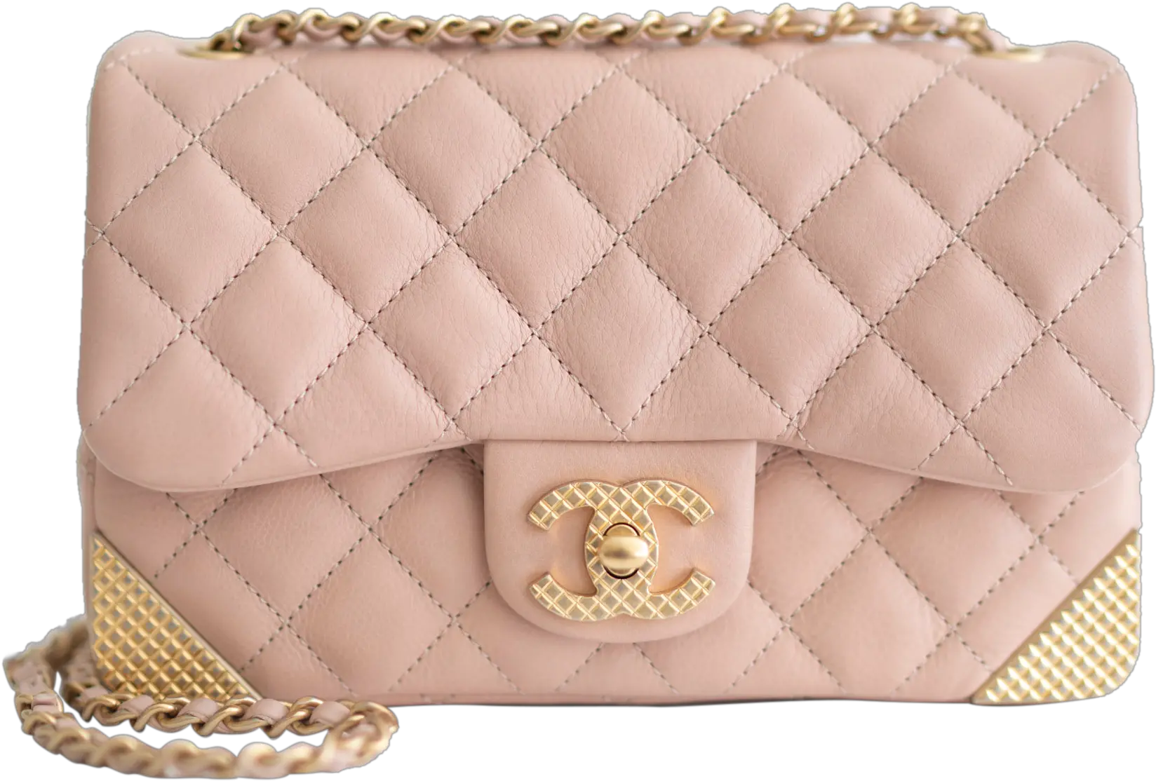  Small Rock The Corner Flap Bag Chanel Rock The Corner Bag Png Purse Png