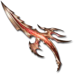  Atma Dagger Granblue Fantasy Wiki Fire Dagger Png Dagger Transparent