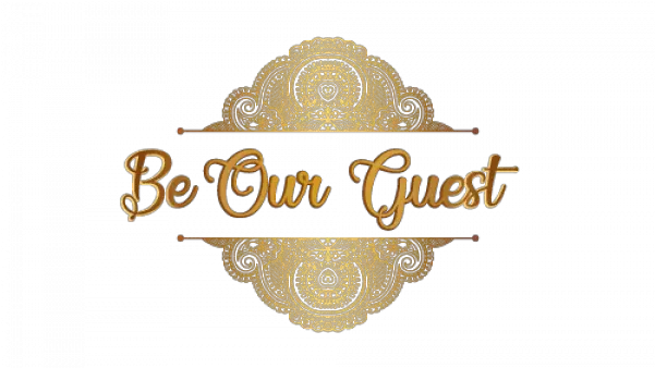  Be Our Guest Png Images Transparent Decorative Be Our Guest Png