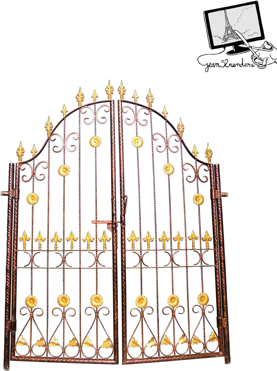  Download Hd Clipart Resolution 10241365 Transparent Gold Golden Gates Png Gate Png