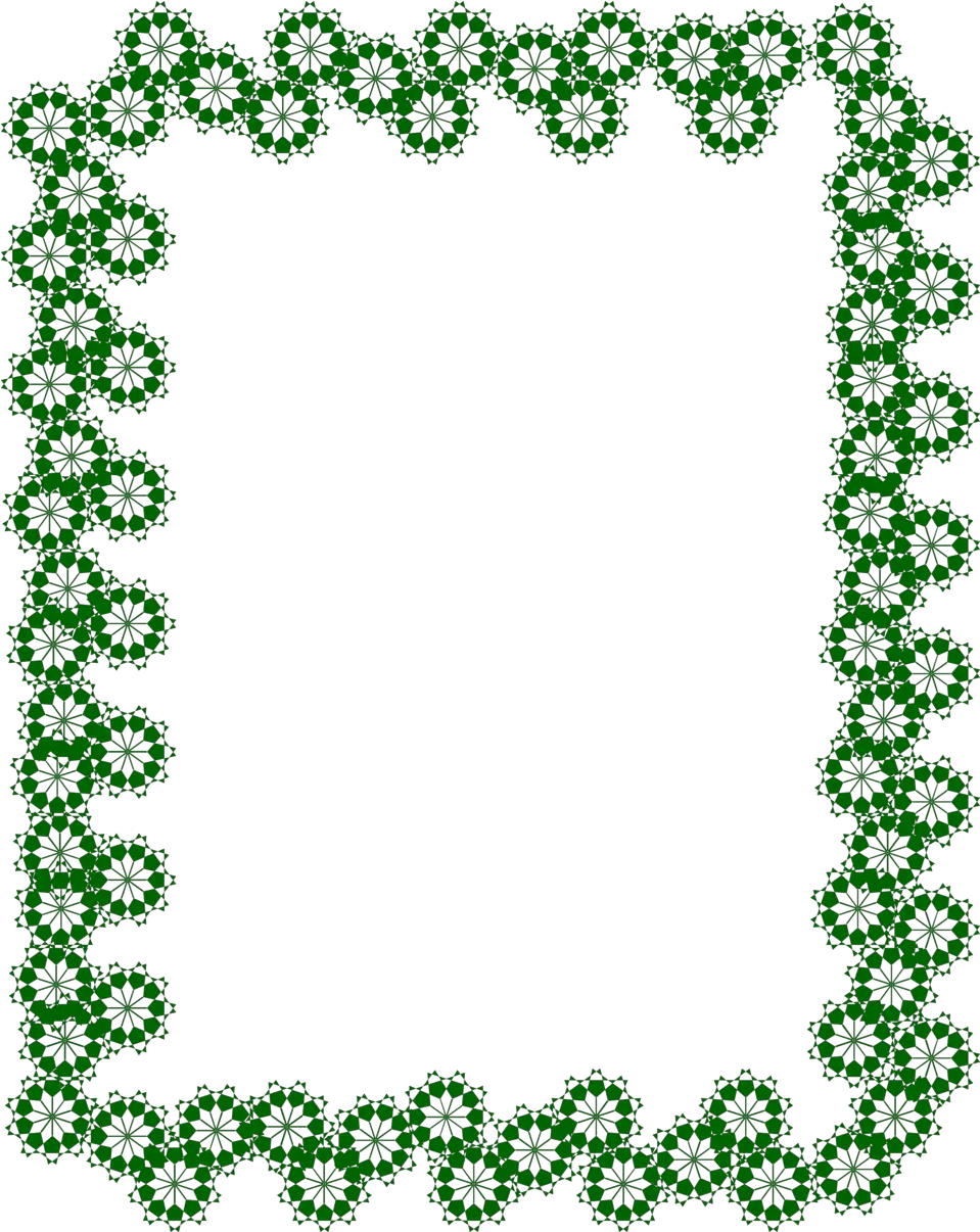  Download Green Border Frame Transparent Image Hq Png Frame Transparent Green Frame Transparent