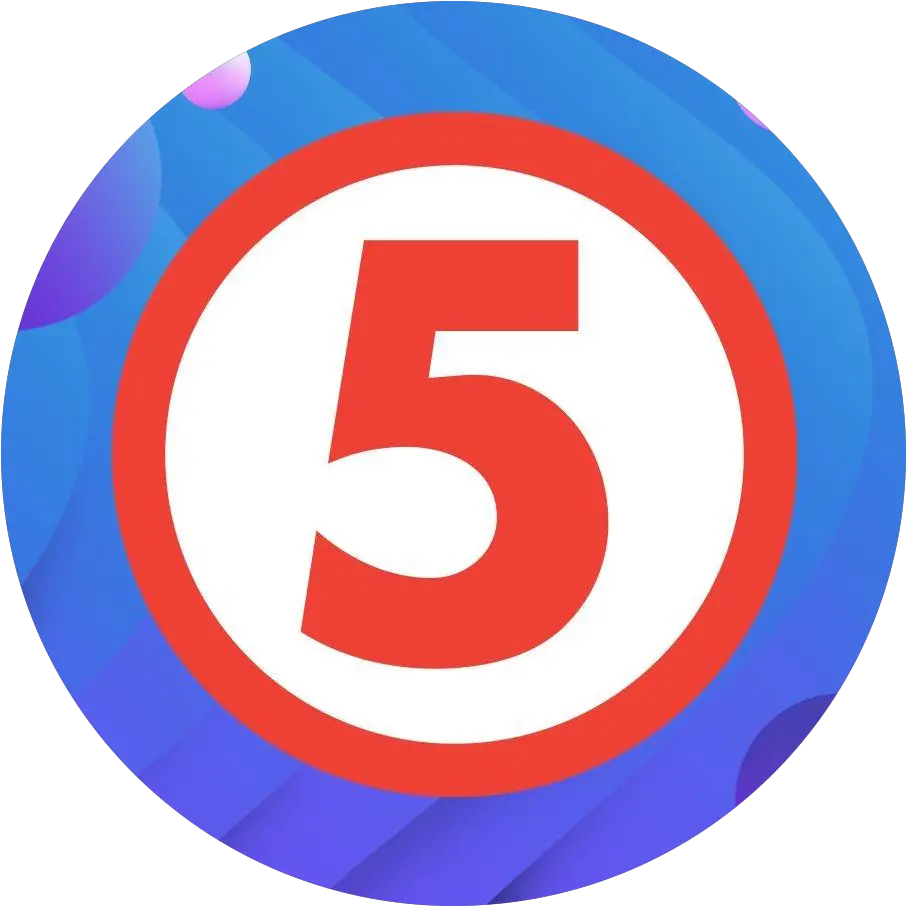  5 Network Vertical Png Channel No 5 Logo