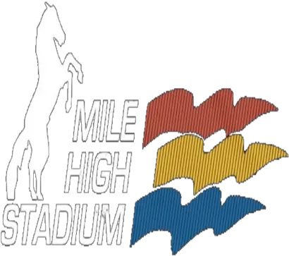  Mile High Stadium Logo Roblox Language Png Batman Logo Drawing