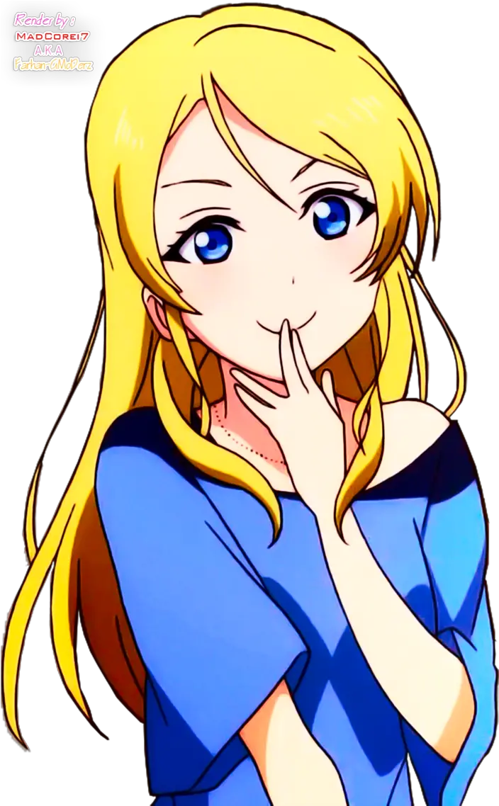  Amor School Idol Project Foto Eri Chan Love Live Png Eli Ayase Transparent