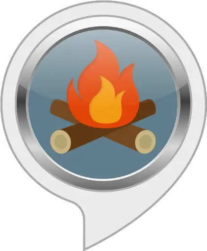  Amazoncom Sleep Sounds Campfire Alexa Skills Flame Png Ark Red No Sound Icon