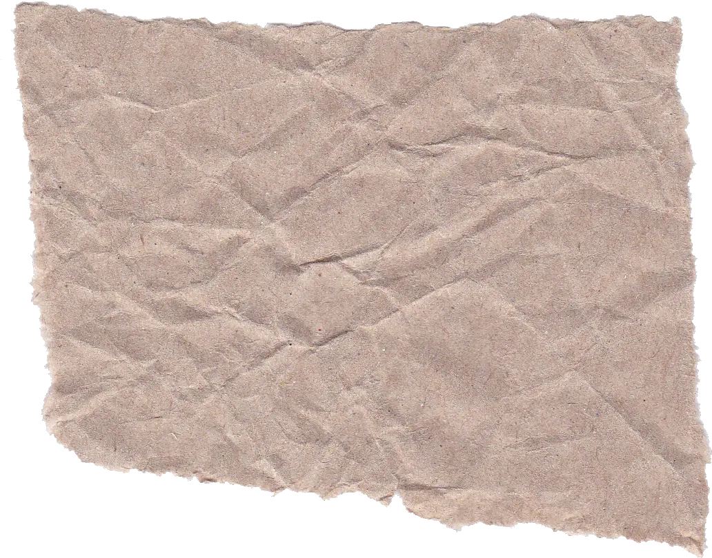  5 Wrinkled Paper Banner Label Wool Png Fur Png