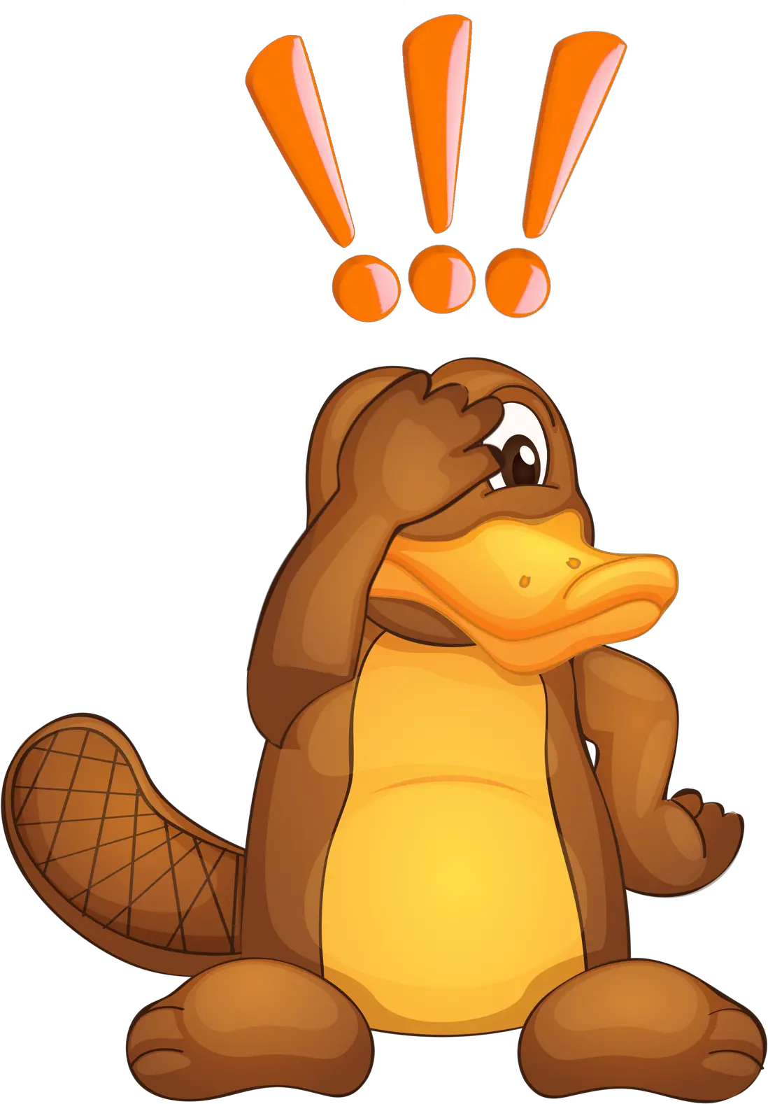  Platypus Exclamation Warrawong Wildlife Sanctuary Perry The Platypus Kiss Tail Png Platypus Png