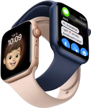  Apple Watch Apple Watch Series 6 2020 Png Green Phone Icon On Apple Watch