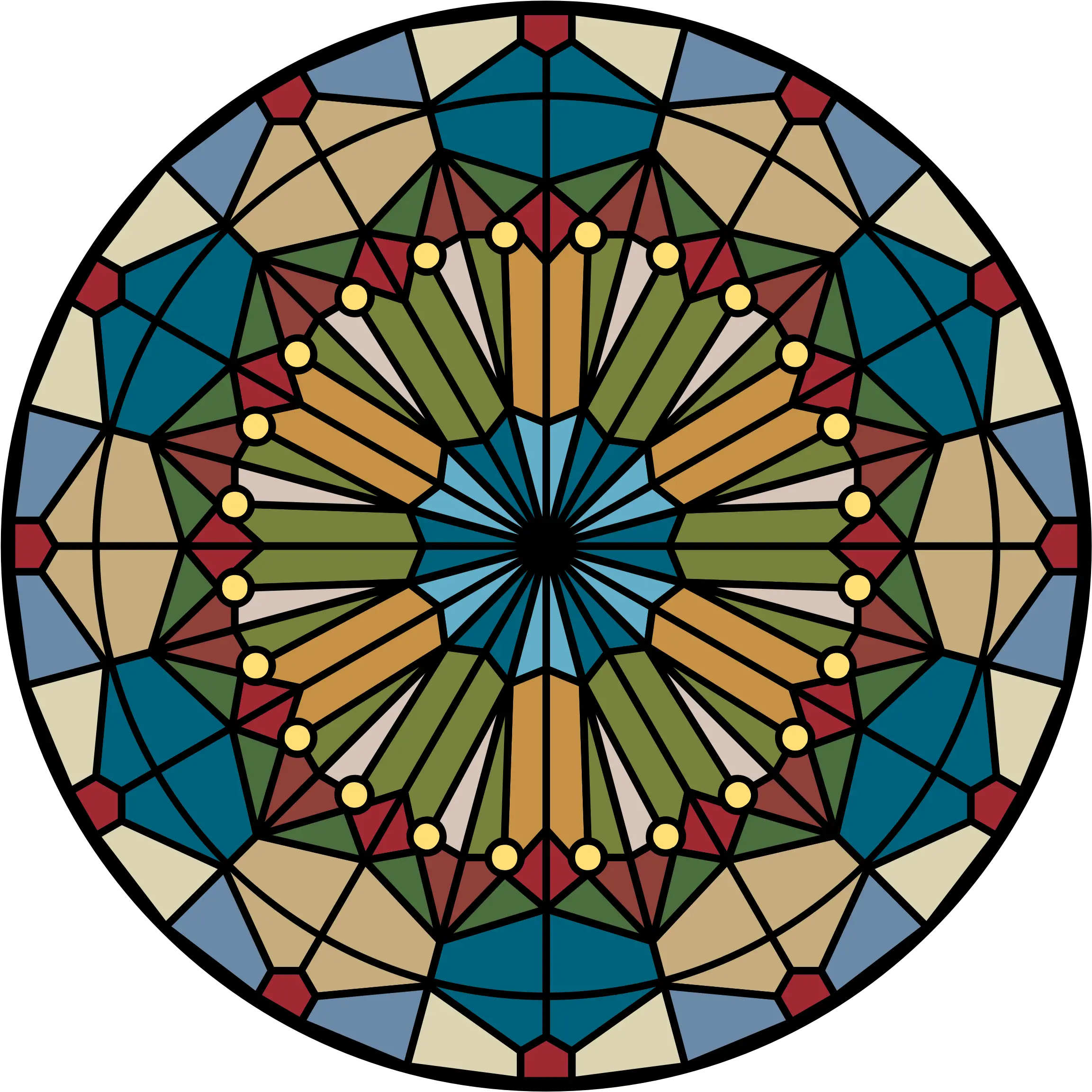  Png V14 Pictures File Rec Stained Glass Hall Circle Window Church Stain Png