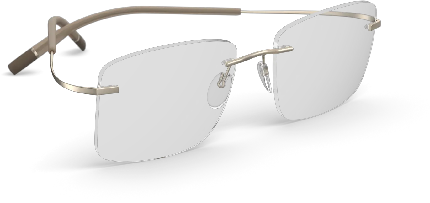  Look4opticsde Rimless Png Silhouette Glasses Tma Icon