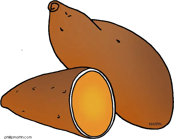  Sweet Potato Svg Freeuse Png Files State Vegetable Of North Carolina Potato Transparent