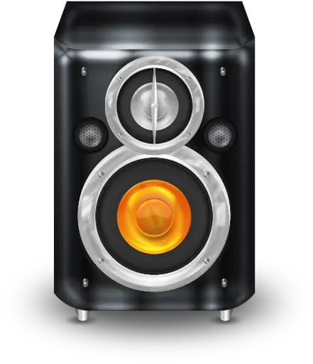  Graphite Orange Speaker Icon Orange Speaker Png Iphone Speaker Icon