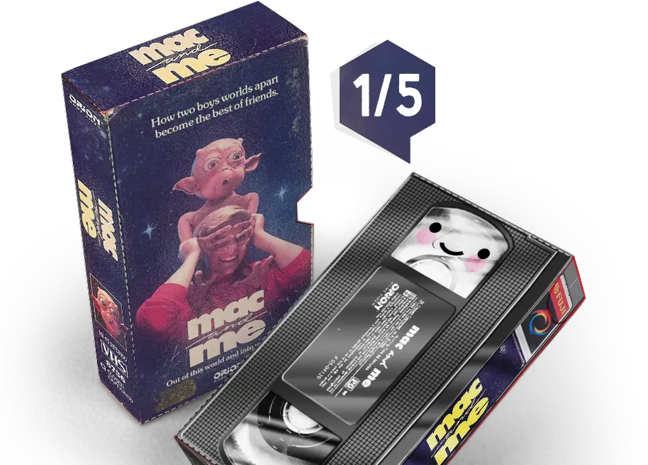  Dribbble Vhschunkypreviewrarepng By Alex Gwynne Mac And Me Vhs Png