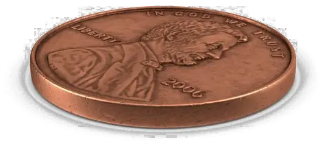  Penny Pennies Transparent Background Png Nickel Transparent Background