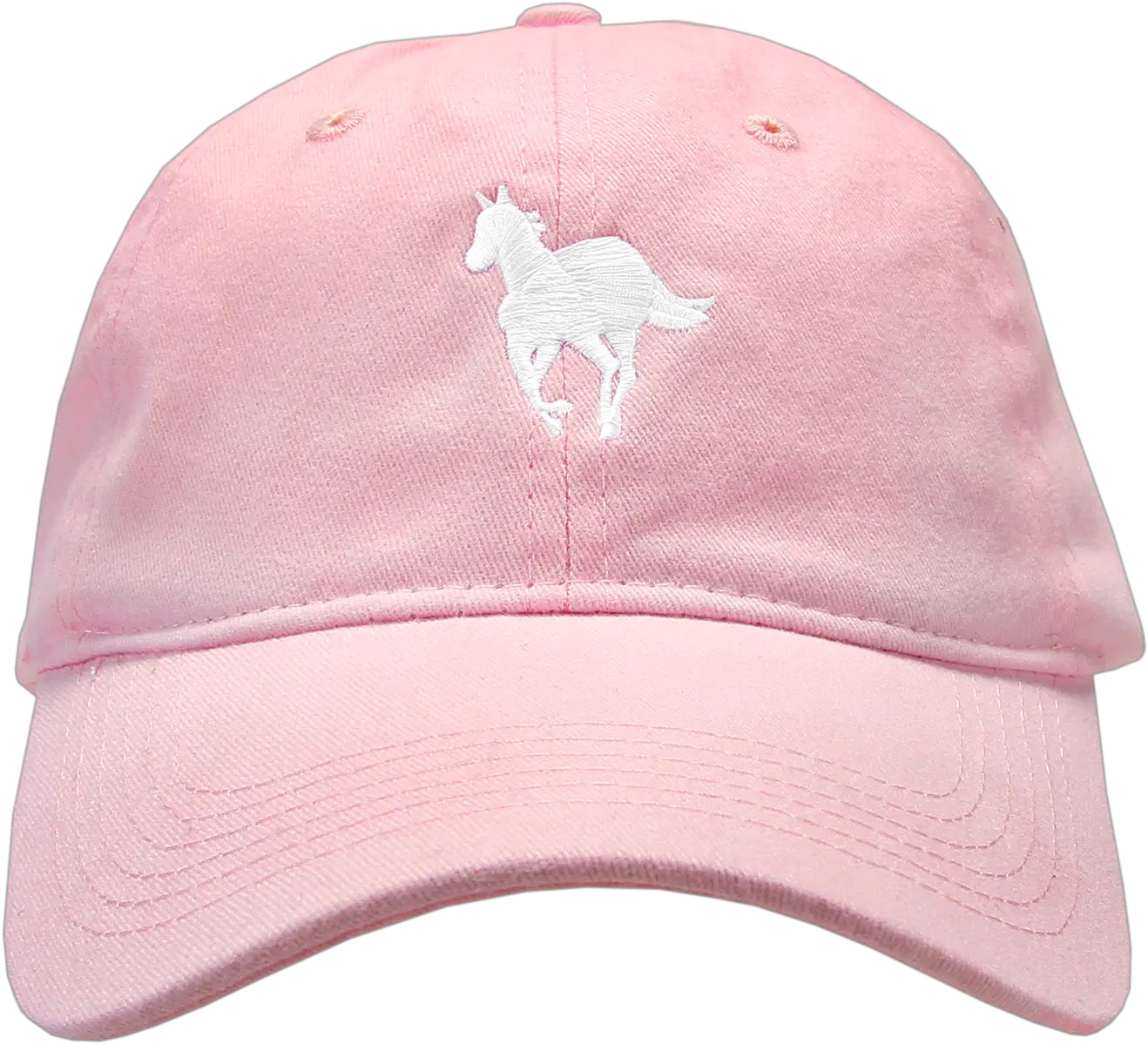  Download White Pony Pink Dad Hat Stick And Ball Sports Png Dad Hat Png