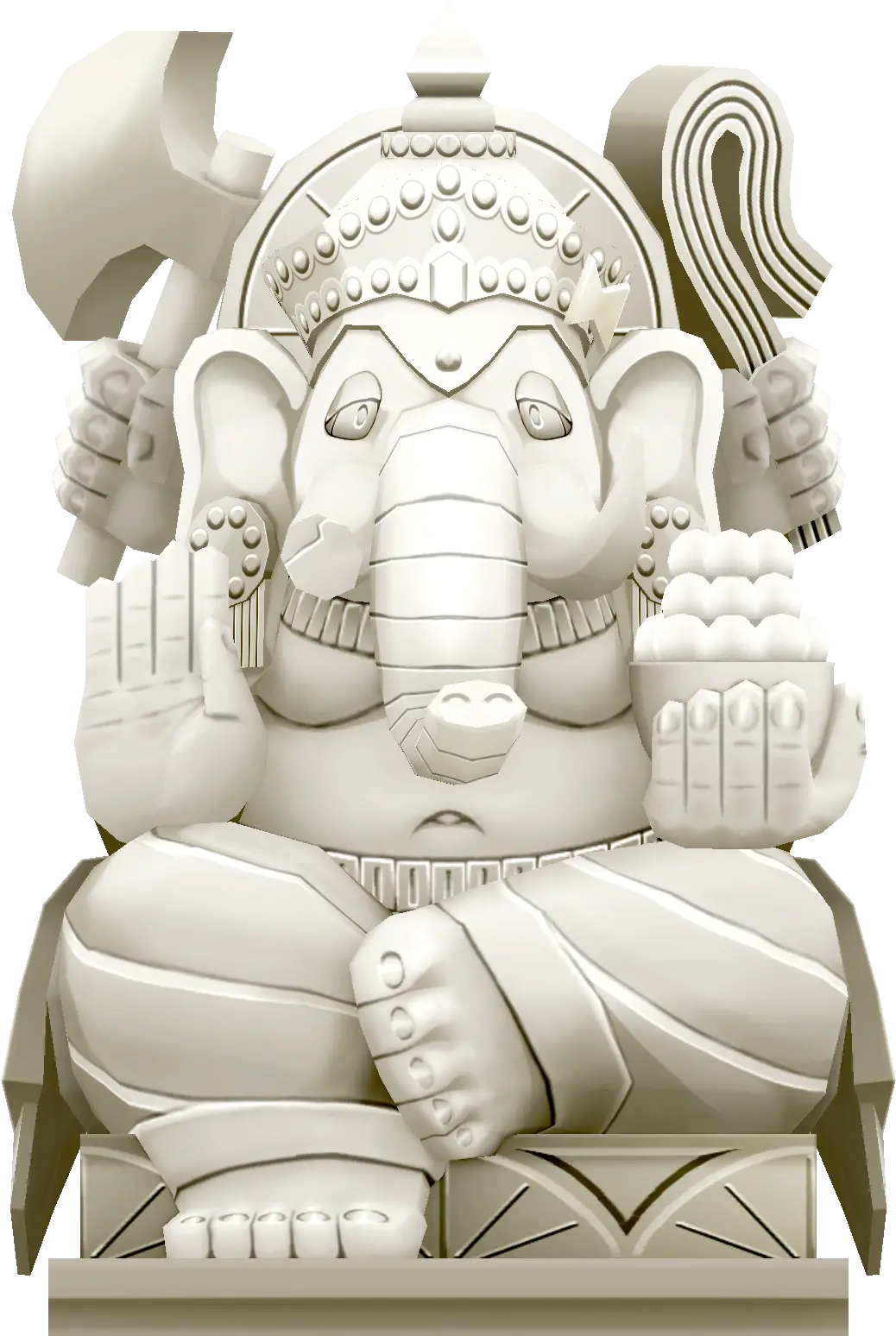  Statue Of Gratitude Fategrand Order Wikia Fandom Fate Ganesha Png Sculpture Png