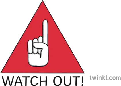  Hand Symbol Inside Red Triangle With Png Of Person Painting Wall Red Triangle Logo