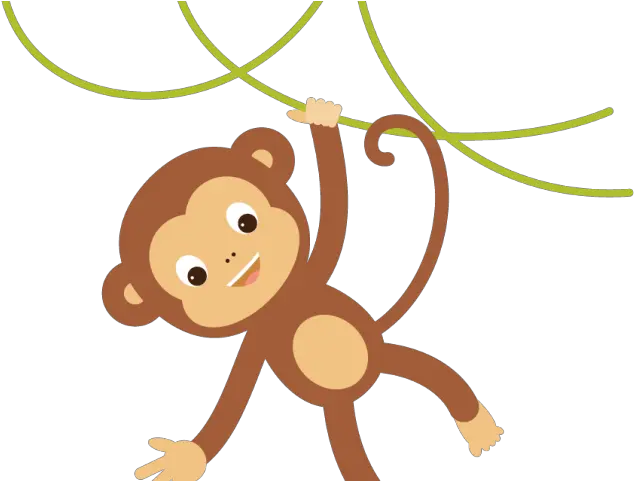  Feet Clipart Monkey Hanging Monkey Clipart Png Animals Png