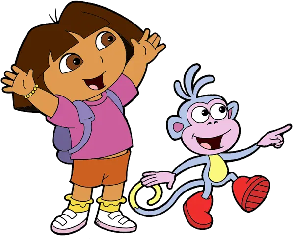  Explorer Clip Art Dora And Buji Cartoon Png Dora The Explorer Png