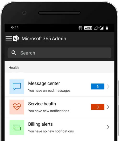  Download The Microsoft 365 Admin App Language Png Ios Health Icon