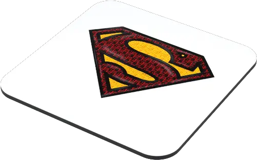  Superman Hand Art Coaster Just Stickers Aquaman Png Superman Logo With A