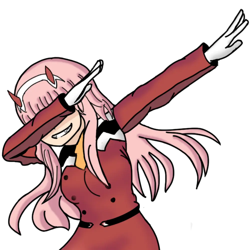  View Samegoogleiqdbsaucenao 1524666870066 Darling In The Zero Two Dabbing Png Dab Png