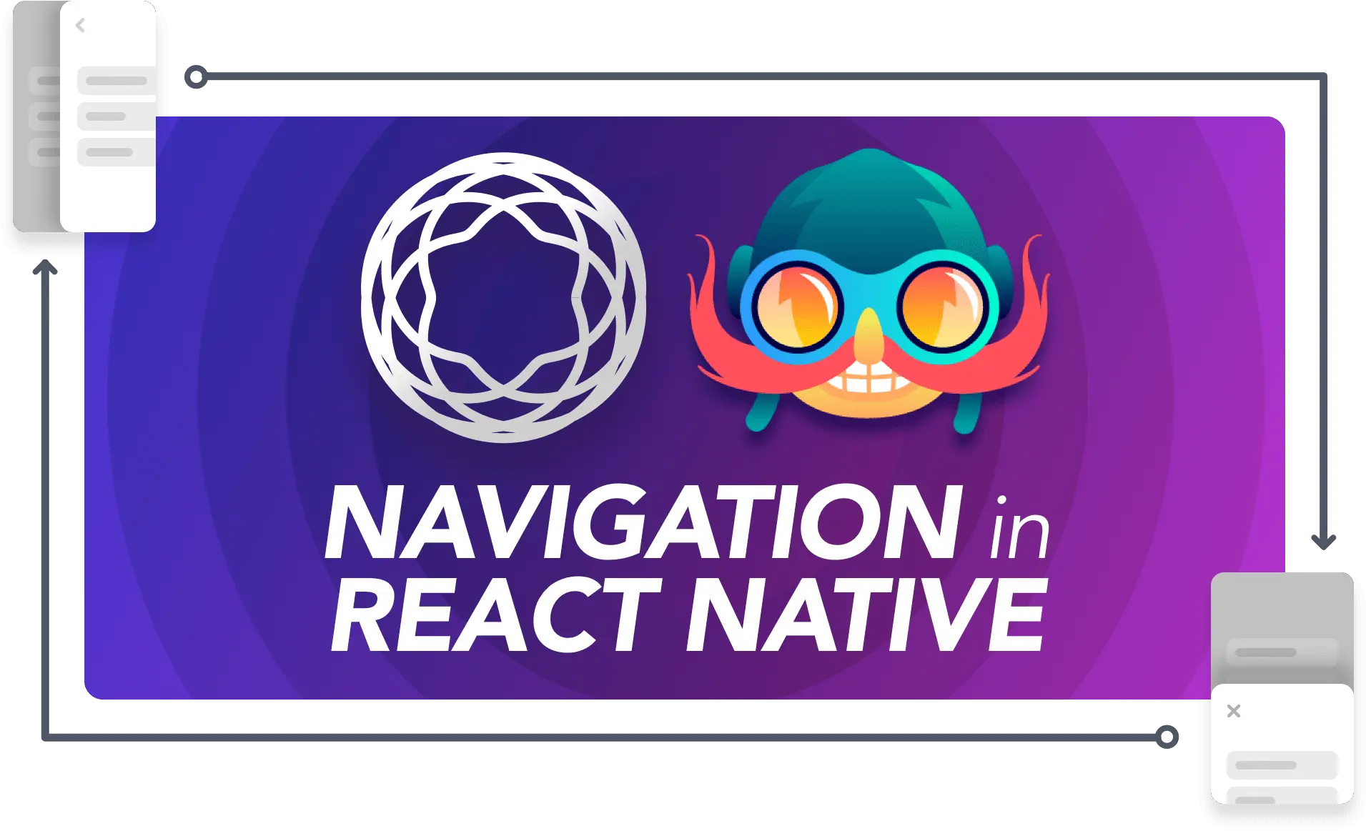  Navigation In React Native A Deep Dive Tacchi Studios Technology Applications Png React Logo Png