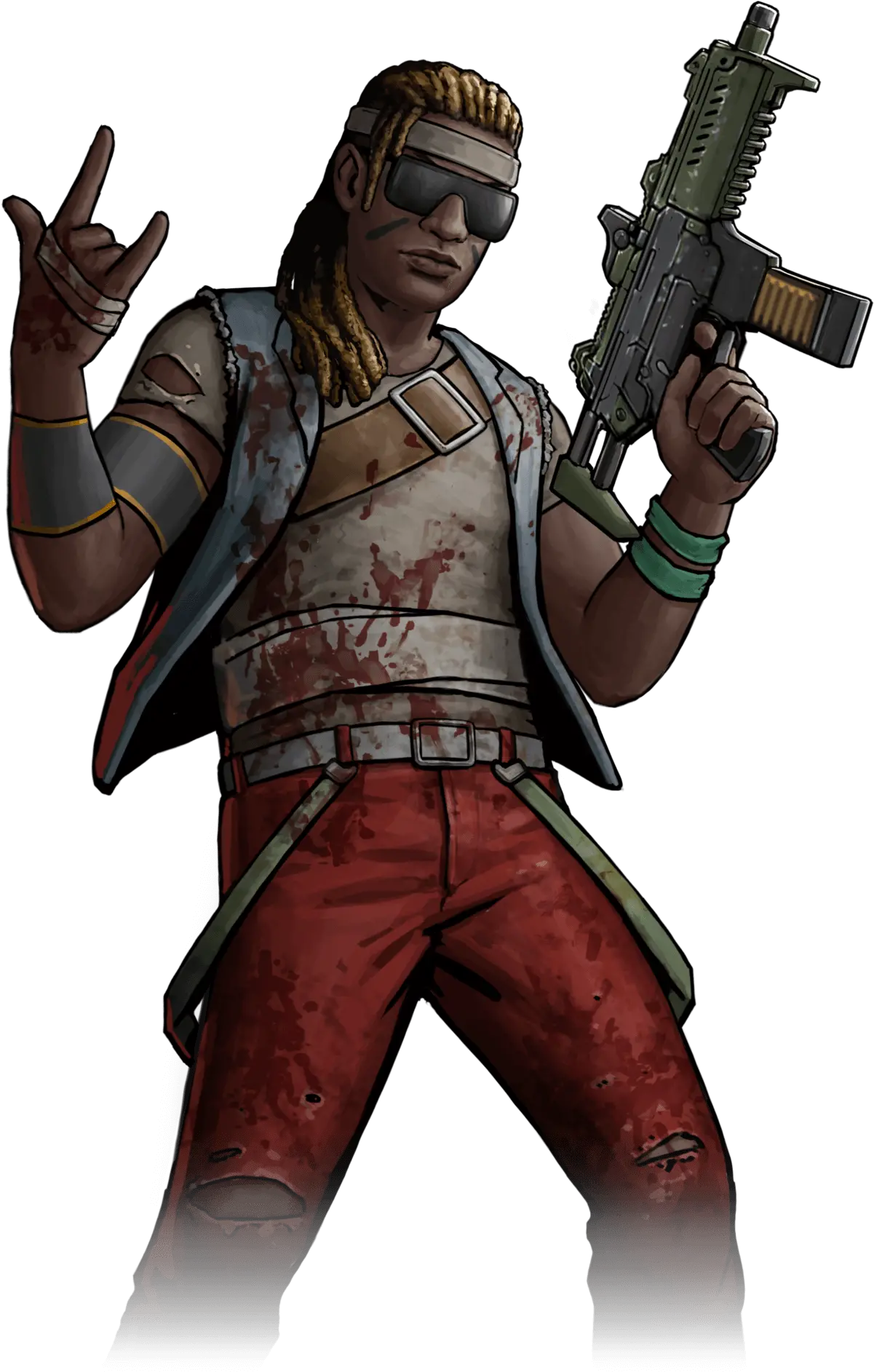  Character Spotlight S Class Shaquille The Walking Dead Fictional Character Png Shaq Transparent