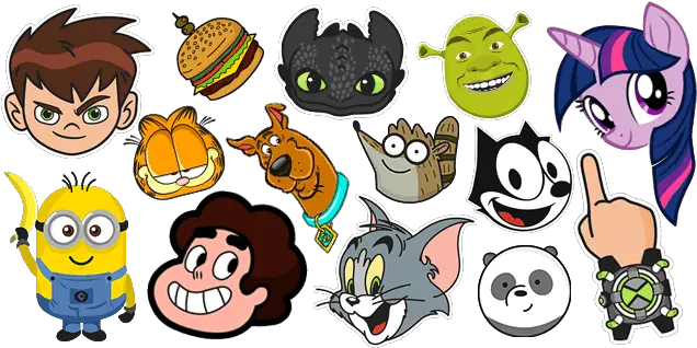  Cartoons Custom Cursor Browser Extension Cartoons Cartoons Png Cartoon Transparent