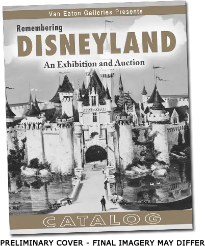  Softcover Remembering Disneyland Auction Catalog Id Remembering Disneyland Png Disneyland Castle Png