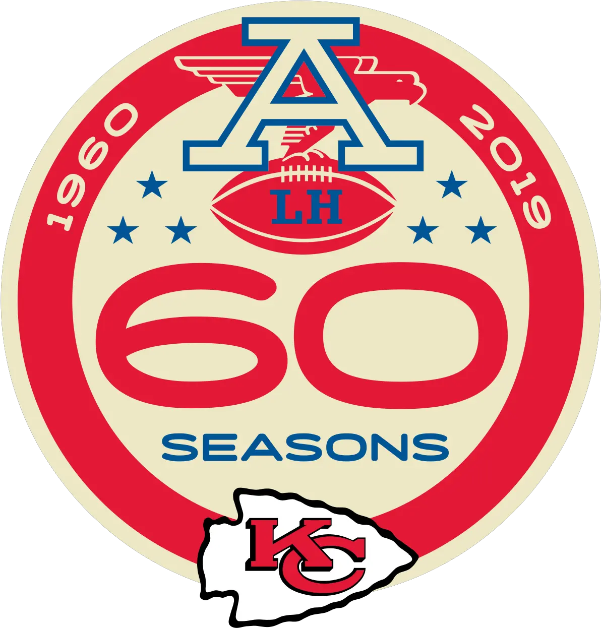  2019 Kansas City Chiefs Season Wikipedia Kansas City Chiefs 60th Anniversary Logo Png Texans Logo Png