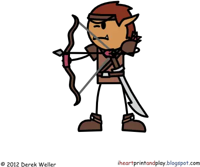  Monster Hobgoblin Archer 03 The Points Of Light Cartoon Png Archer Png