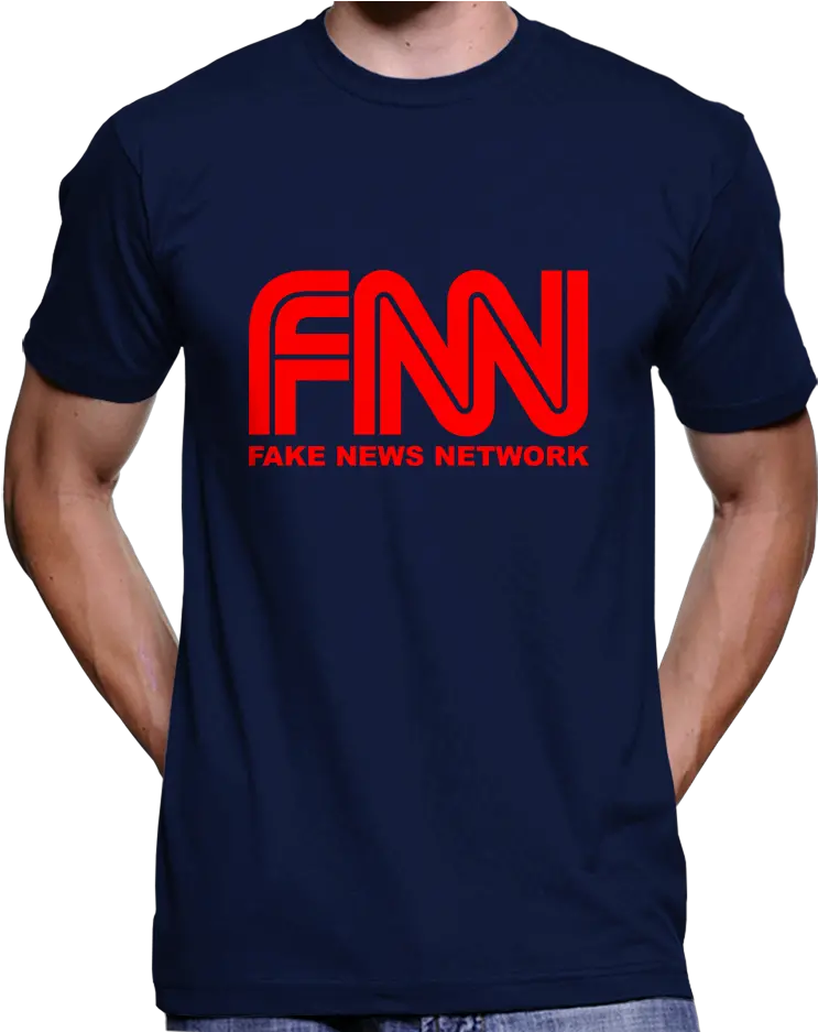  Fake News Network T Unisex Png Cnn Fake News Logo