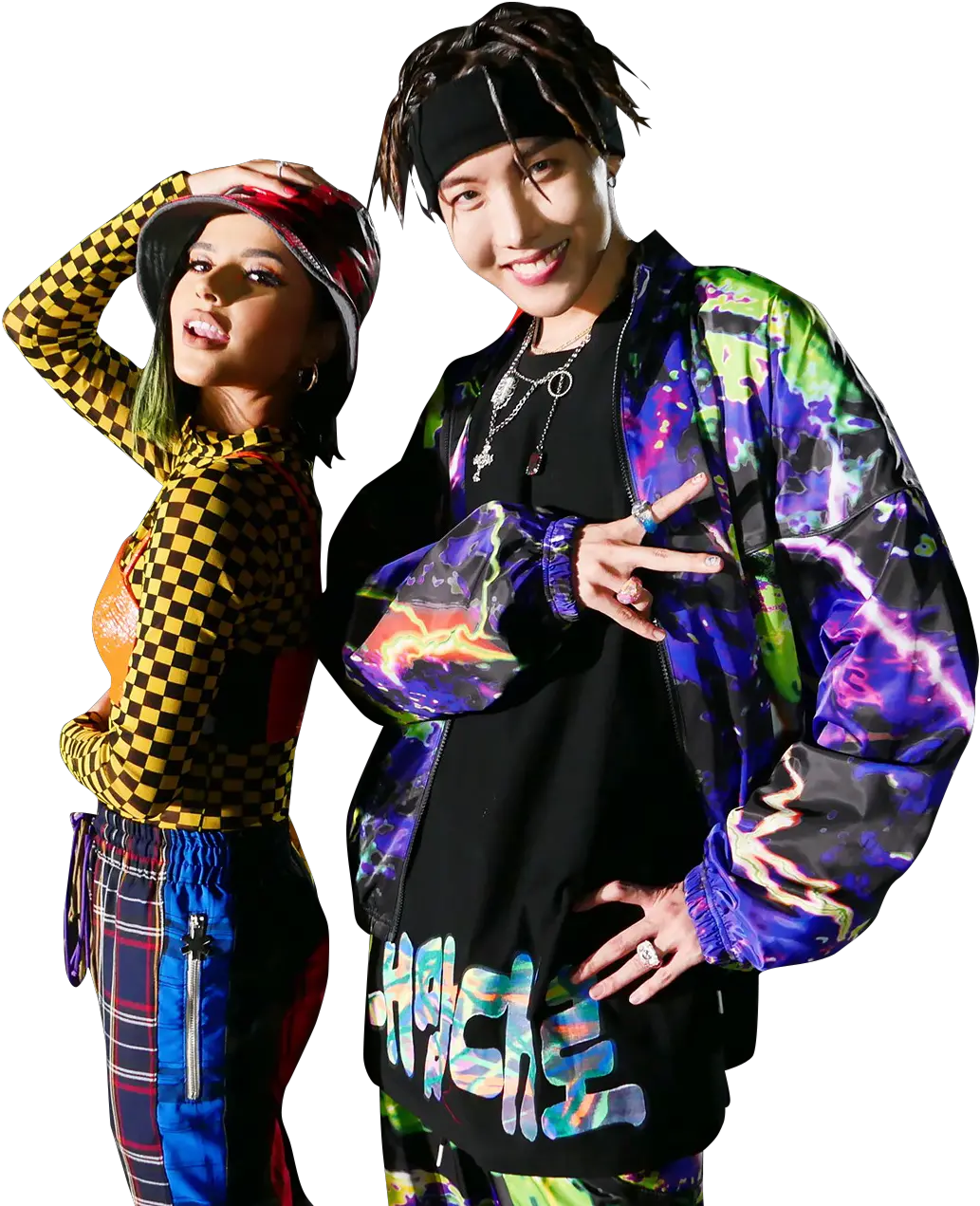  Bts Kpop Btsjhope Chicken Sticker J Hope Y Becky G Png Becky G Png