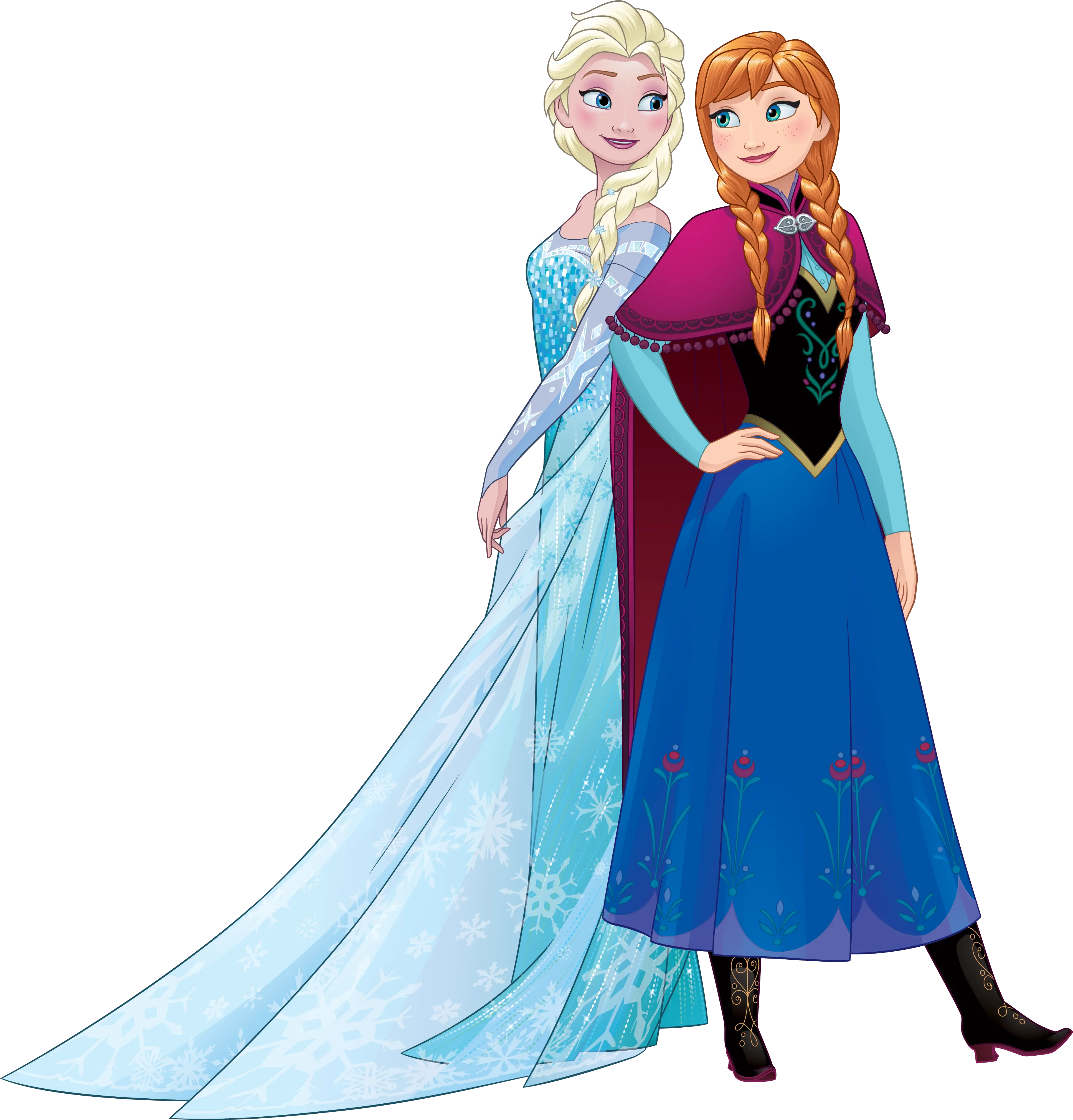  Download Hd Disney Frozen Frozen Anna Transparent Png Frozen Anna And Elsa Stickers Anna Png