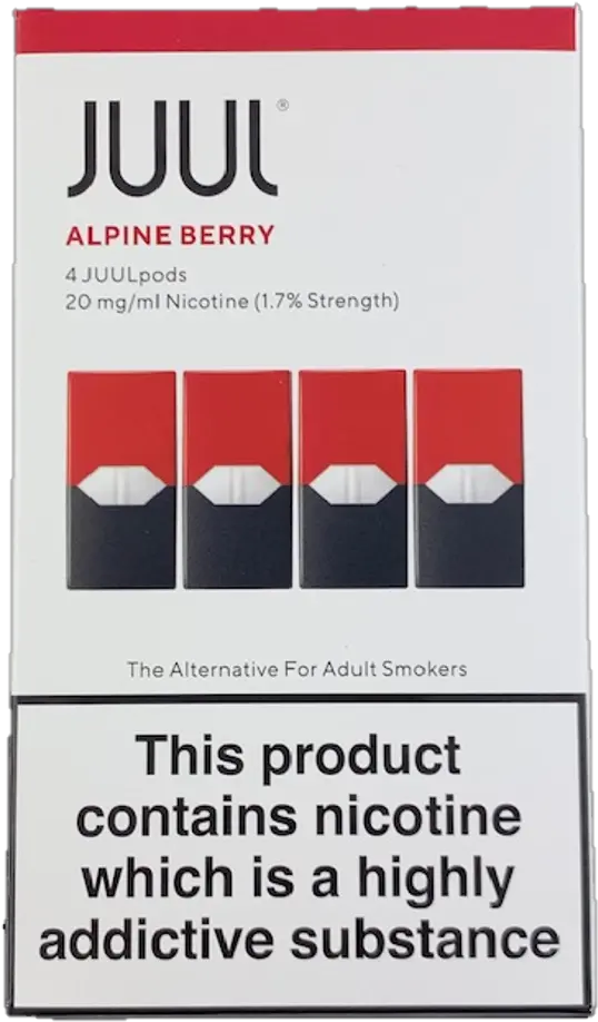  Alpine Berry 18mg 4 Apple Orchard Juul Pods Png Juul Transparent