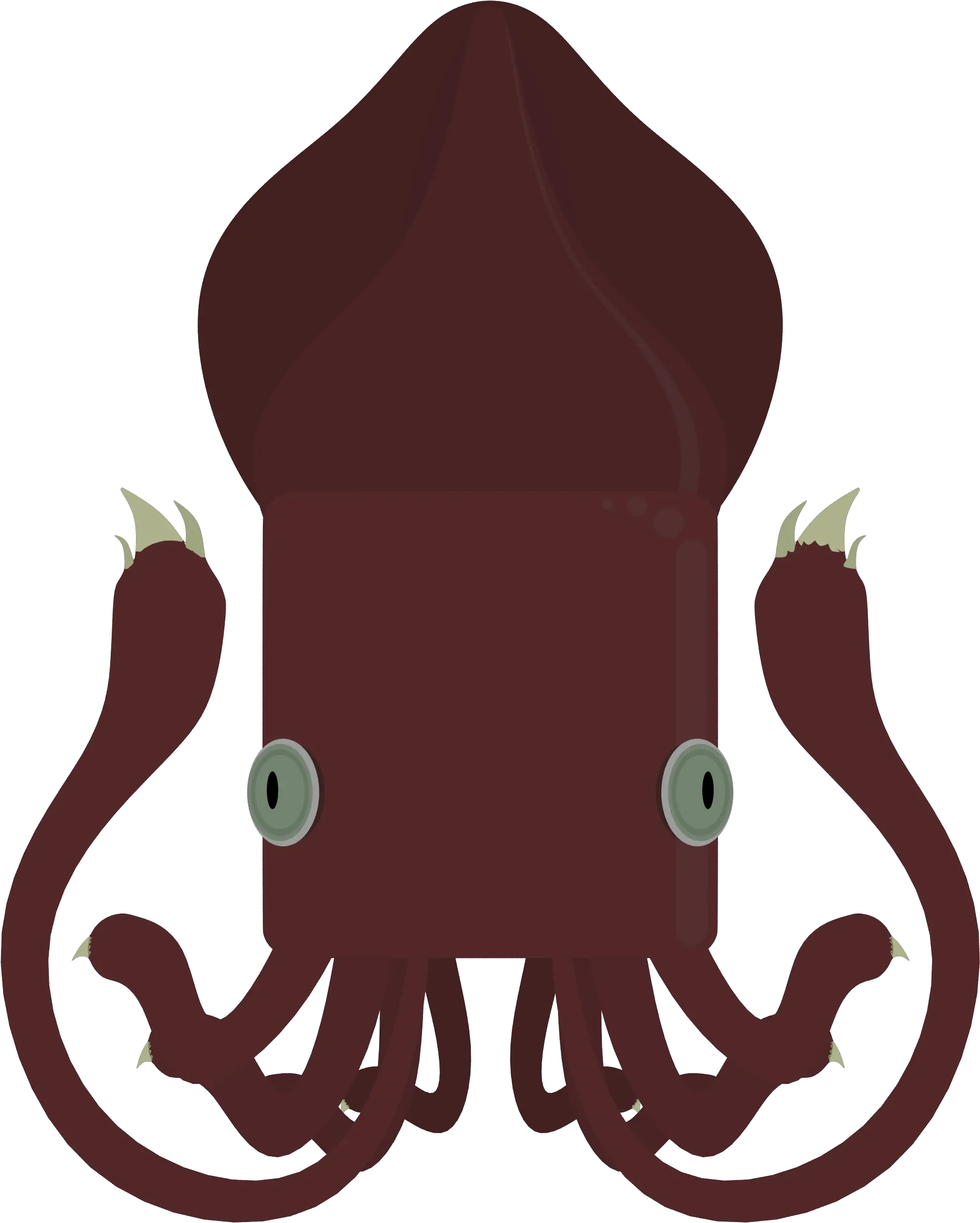  Download Wertywertz Colossal Squid Hd Deeeep Io Giant Squid Skins Png Squid Png