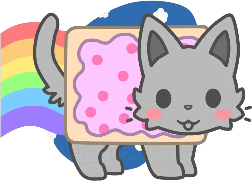  Donut Kawaii Nyan Cat Cute Nyan Cat Drawing Png Nyan Cat Transparent