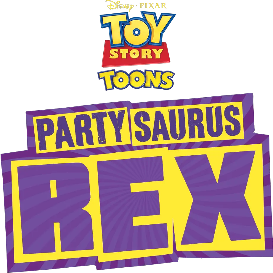  Toy Story Toons Partysaurus Rex Disneylife Toy Story Toons Logo Png Pixar Logo Png