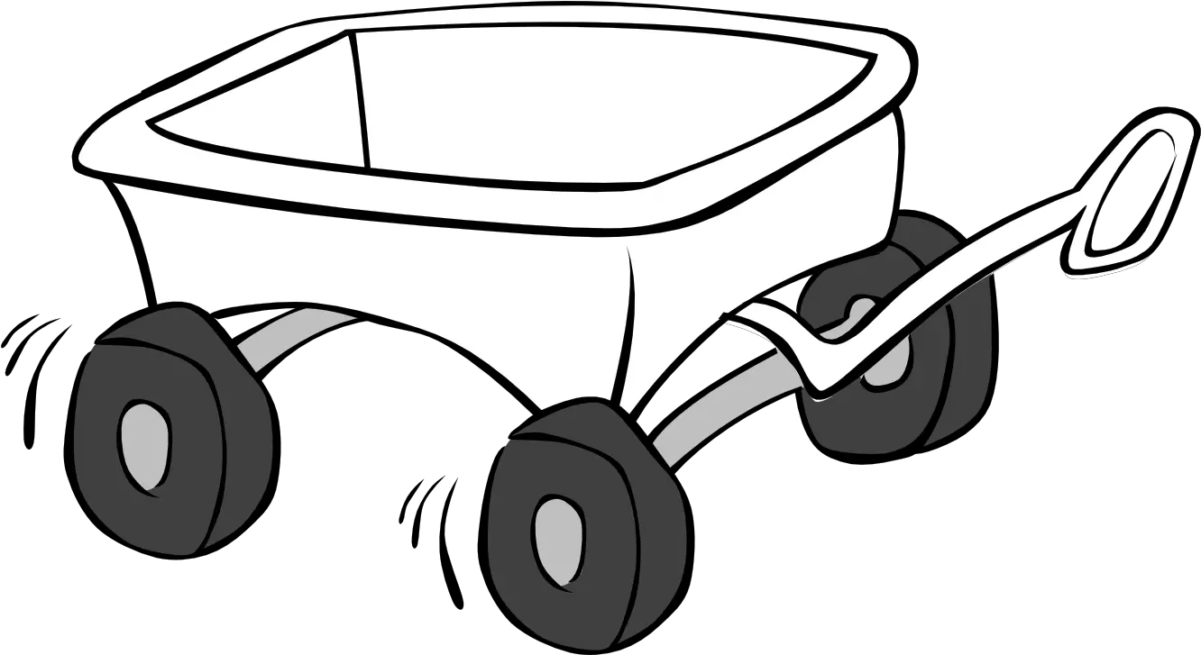  Wagon Png Black And White Transparent Wagon Clipart Wagon Png