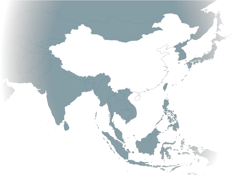  China Asia Map Png China Png