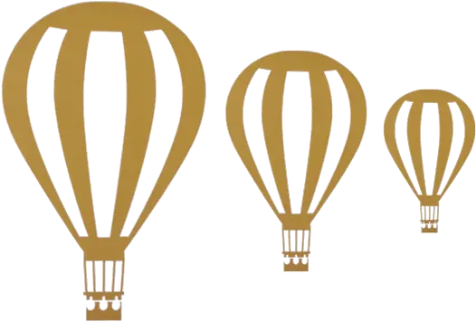  Hot Air Balloons Qliché Reñaca Beach Png Gold Balloon Png