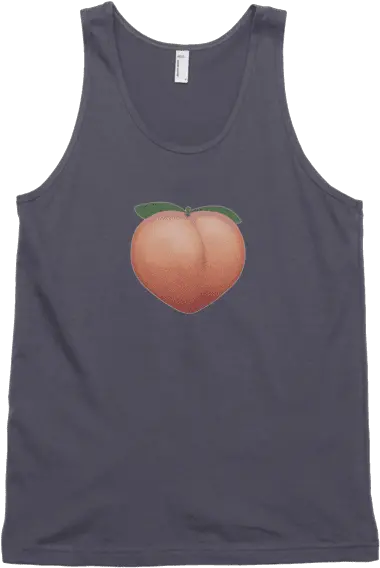  Peach Emoji Sleeveless Shirt Png Peach Emoji Transparent