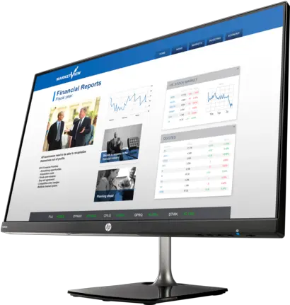  Hp N240h 238 Inch Monitor Hp Hong Kong 2mw69aa Png Monitor Png