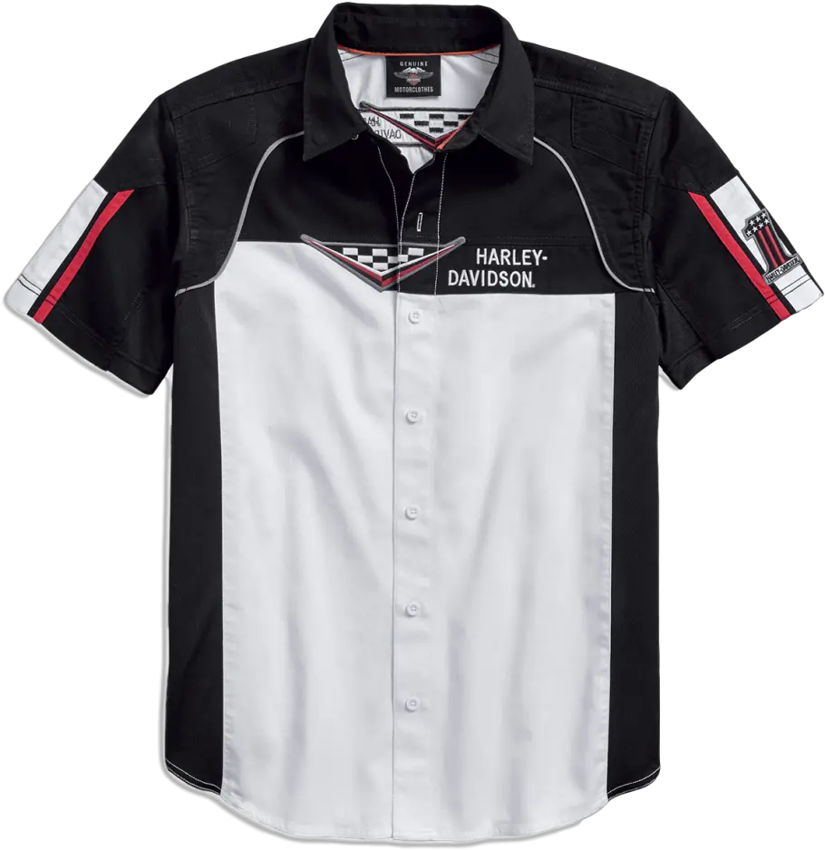  Download Menu0027s Performance Vented Race Flag Shirt 96180 Harley Davidson Shirts For Men Png Race Flag Png