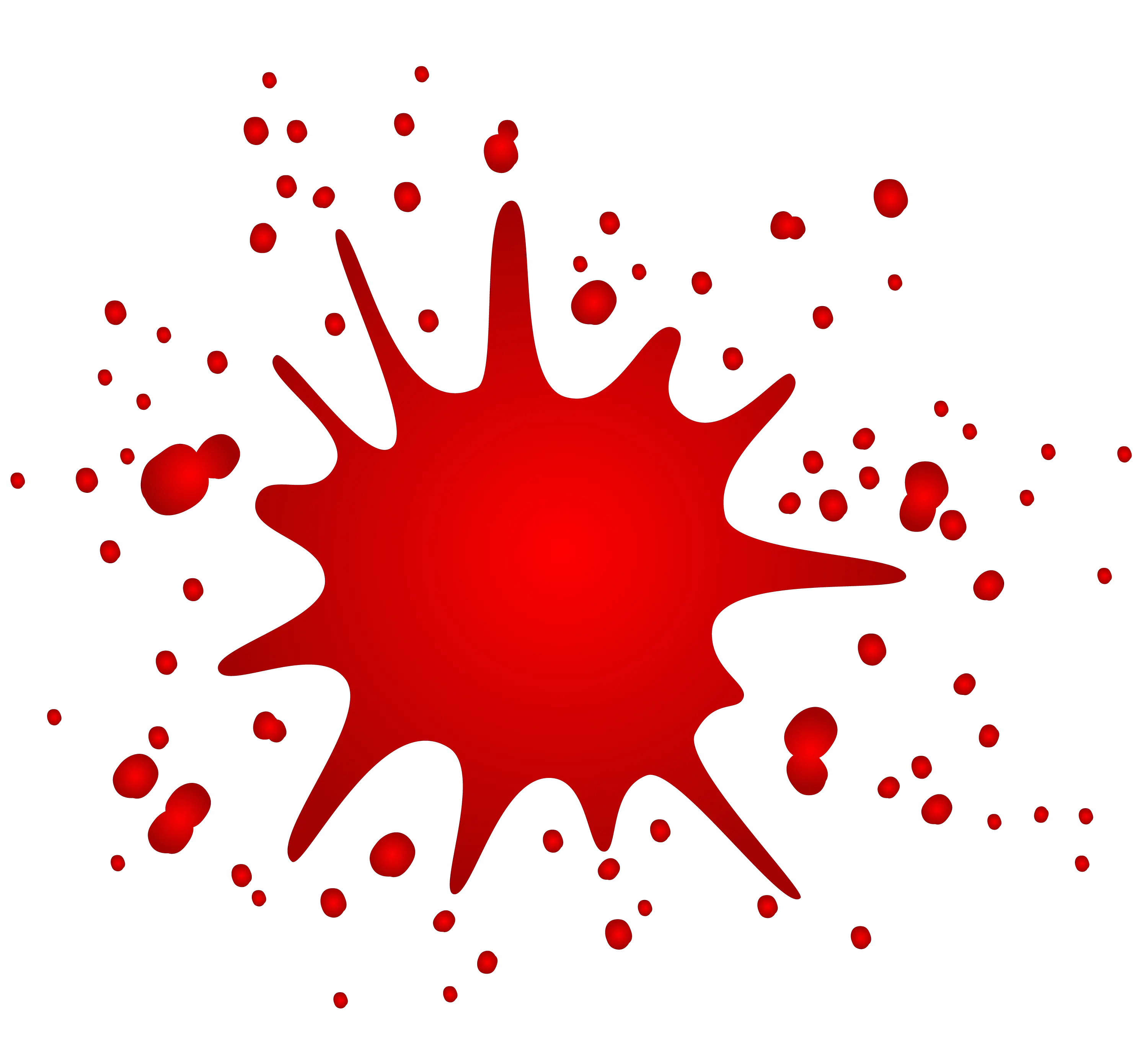  Blood Splatter Cod Png