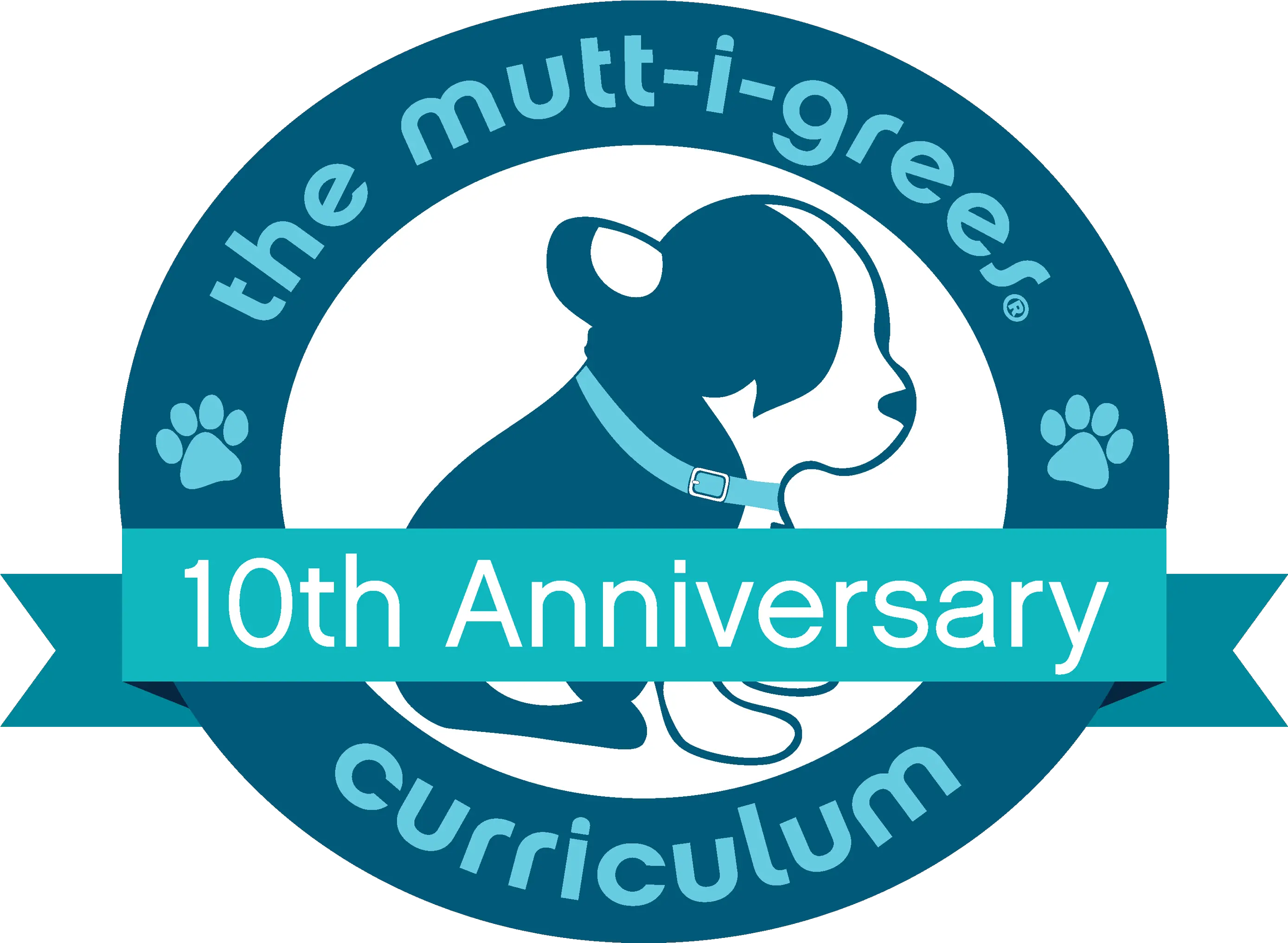  Mutt Igrees10thanniversarylogofinal2 The Muttigrees Curriculum Png Anniversary Logo