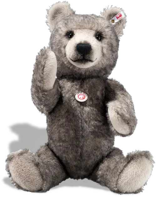  Steiff U0027big Bearu0027 Grey Tipped Alpaca Teddy Bear Png Teddy Bear Transparent